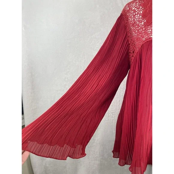 Nanette Lepore Women's Blouse Size 8 Cottagecore Whimsical Fairycore Romantic - Picture 5 of 12